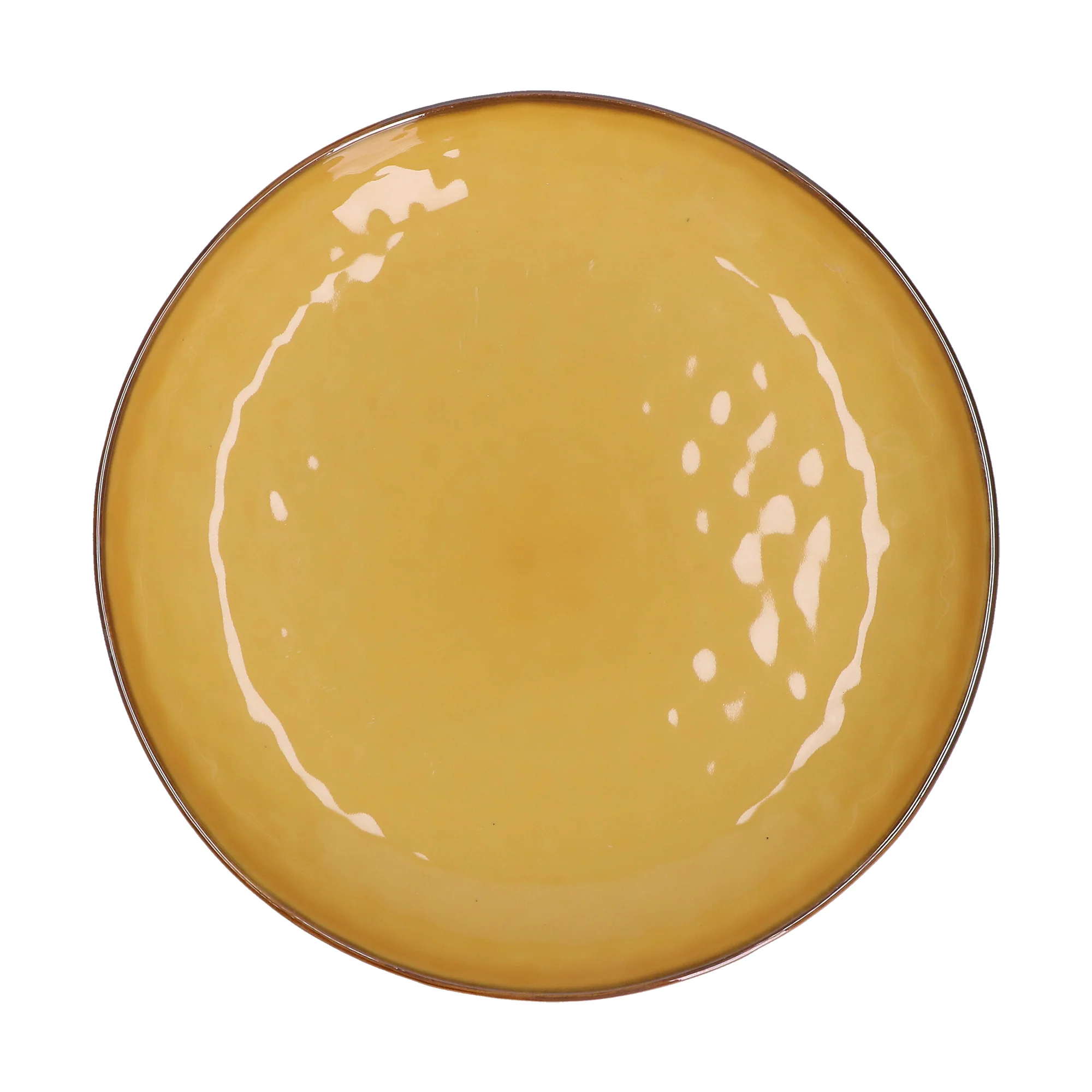 ROSE & TULIPANI Concerto Coppa Piatto Gourmet 30cm Ocra Stoneware - Image 3