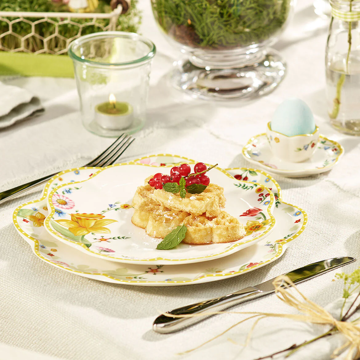 VILLEROY & BOCH Spring Awakening Piatto Colazione Dessert 22cm Pasqua - Image 3