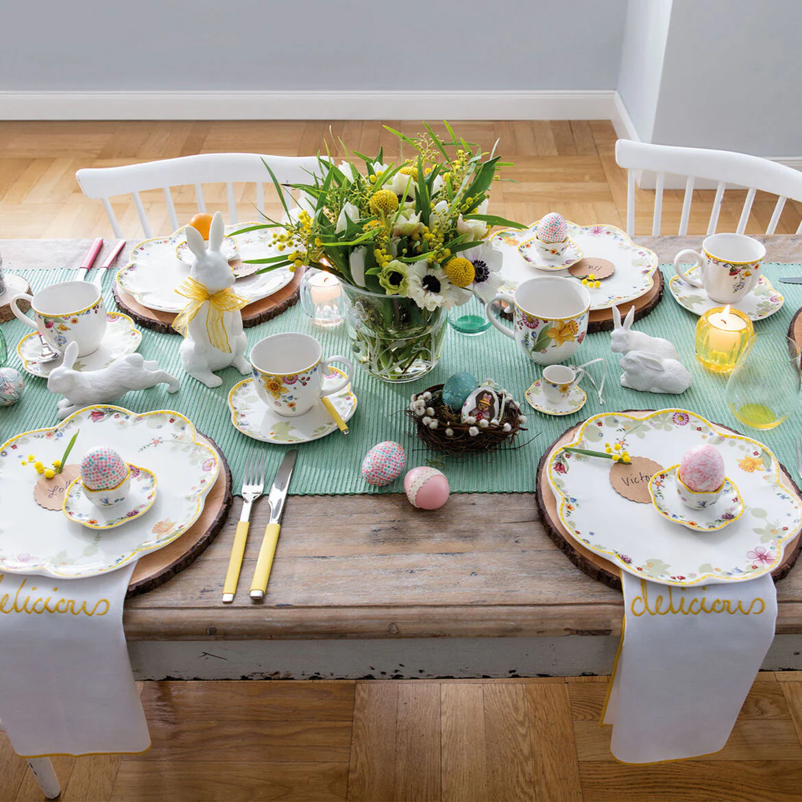 VILLEROY & BOCH Spring Awakening Piatto Piano 27cm Tavola di Pasqua - Image 6