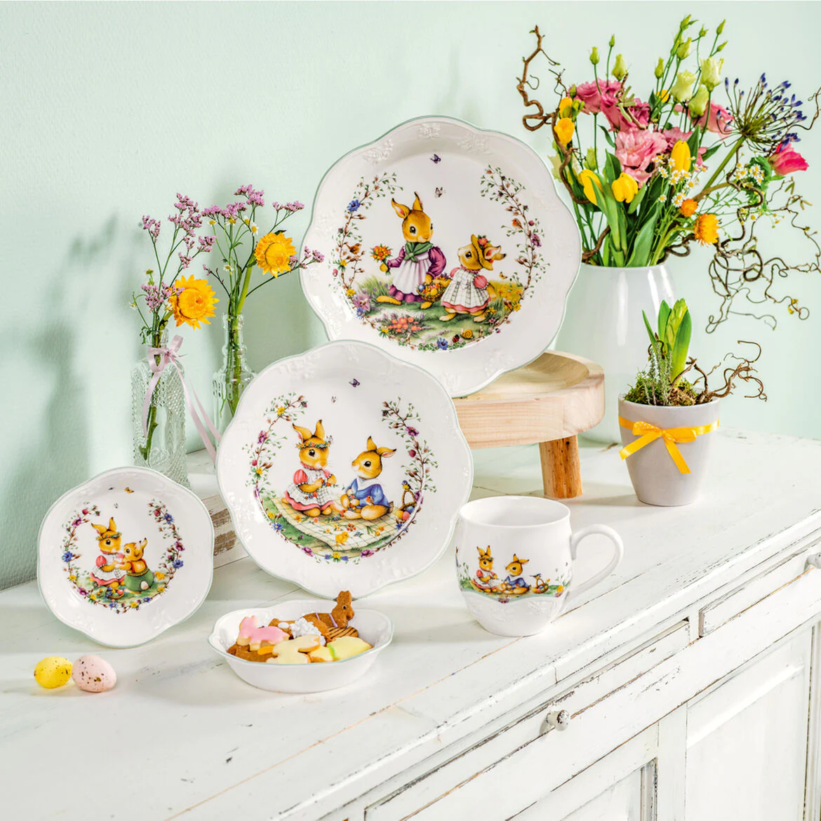 VILLEROY & BOCH Spring Fantasy Ciotola Coppa Picnic 330ml 25cm Tavola di Pasqua - Image 4